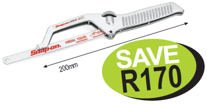 Snap-on Miniature Hacksaw HS5A with Shatterproof Blade - XXMAY218 Promotion