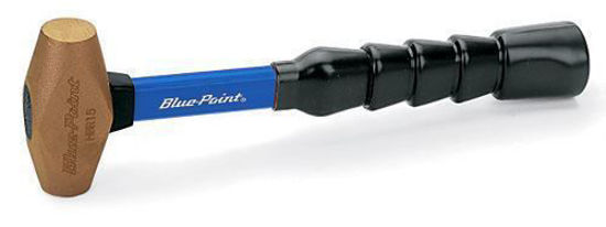 BLP - HBR25 - Brass Hammer Fibreglass Handle 1.1kg