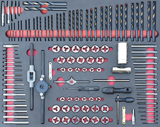 Picture of MOD.907SH45F - Master Tap, Die and Drill Bit Set, 121Pc - Metric and Imperial