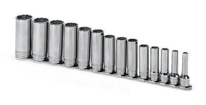 Snap-on - 214SFY - 3/8" Drive Deep Socket Set 12Pt 1/4 - 1"; 14Pc