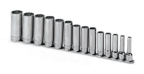 Snap-on - 214SFY - 3/8" Drive Deep Socket Set 12Pt 1/4 - 1"; 14Pc
