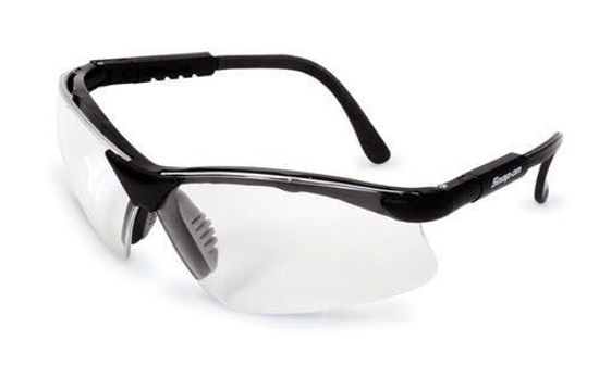 Snap-on - GLASS30BK - Safety Glasses (Black Frame/Clear Lens)
