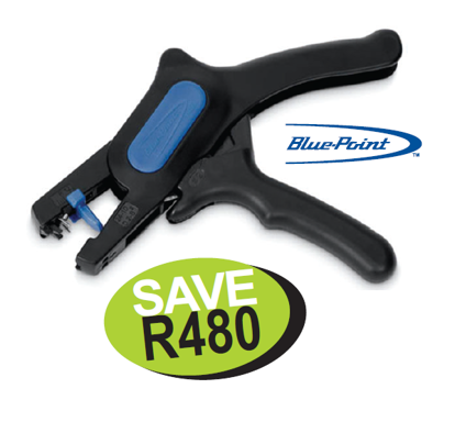 Get the Blue-Point PWC22B Automatic Wire Stripper & Cutter for efficient stripping of PVC, THHN, THWN, stranded, and solid insulated wires. Strips sizes .02 - 6mm and AWG 12-20.