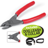 XXAUG293 Hog Ring Plier 200mm - includes Dog Leash & Collar