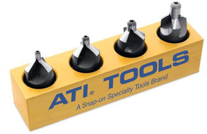 ATI - ATI420D-5PC - Countersink Set, Integral Pilot - 3 Flute; 5Pc