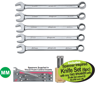 XXAUG212 STANDARD Length Combination Spanner Set 20-24mm - includes Spanner Inspired Knife Set (6pc) with any TWO SPANNER sets