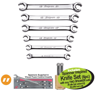 XXAUG218 PIPE Spanner Double-Ended IMPERIAL EQUIVALENT SET Spanner Set 1/4 - 13/16 - includes Spanner Inspired Knife Set (6pc) with any TWO SPANNER sets