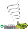 XXAUG223 “S” SHAPED Double Ring Spanner Set 10-19mm includes Spanner Inspired Knife Set (6pc) with any TWO SPANNER sets