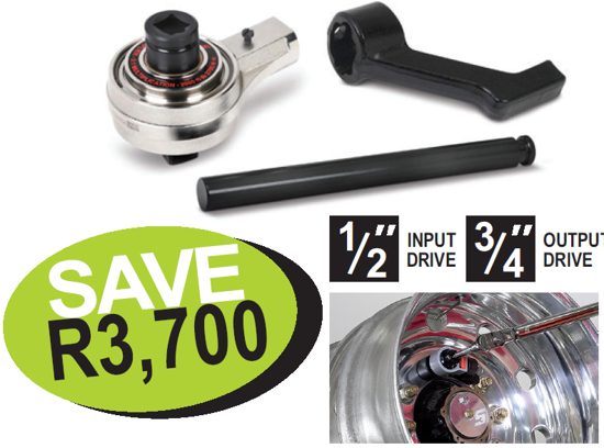 Get the Snap-on MTMB740 Bar & Crank Torque Multiplier (XXSEP204) with compact design, ±4% accuracy, and robust construction. Ideal for heavy vehicle tool kits.