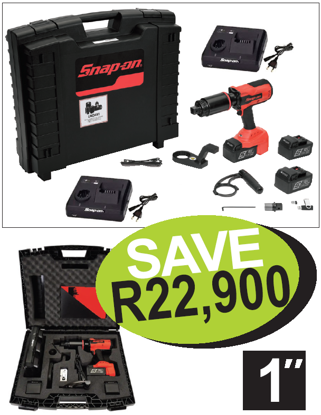 Get the Snap-on XXSEP280 1" 18V Cordless, Brushless Torque Multiplier kit (CTM3000) on promotion. Features ±3% torque accuracy, intelligent joint sensing, and Bluetooth® communication.