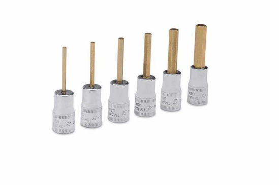 Snap-on - 106ETMAMY - 1/4" Drive Hex Bit Socket Set 2-6 mm; 6Pc