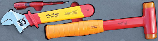 Blue Point - MOD.299SP1SF - 1000V Hammer, Adjustable Spanner and Voltage Tester Set; 3Pc