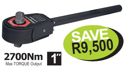 Get the Snap-on 1" POW'RENCH™ Manual Impact Wrench (PHTPW2000100) on promotion (XXSEP205). Delivers 2700Nm max torque without hydraulics or compressed air. Lightweight, portable, and ideal for heavy-duty applications.