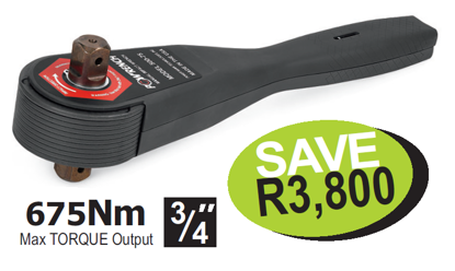 Get the Snap-on POW'RENCH™ Manual Impact Wrench (XXSEP207) with 3/4" drive. Operates without hydraulics, delivers up to 63 times the force, and is lightweight and portable.