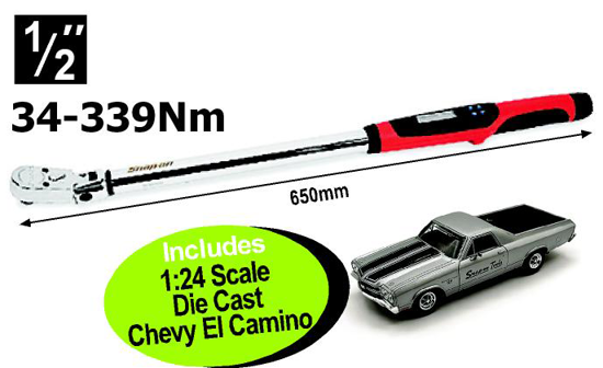 Get the Snap-on Blue 1/2" Fixed Head Torque Wrench (40-210Nm) STARD150B2 on promotion with promo code XXSEP216. Save R520 on this essential tool.