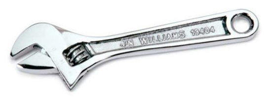 Williams - WIL13408A - Chrome Adjustable Wrench 8" (200mm)