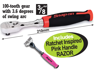 XXOCT216 3/8" Cynergy™ 100 Tooth Soft Grip Ratchet includes Ratchet Inspired Pink Handle RAZOR