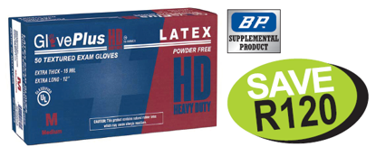 Get Snap-on Blue Heavy-Duty Exam Grade Latex Gloves (Medium) on promotion. Extra thick, extra long, textured for superior grip, and powder-free.