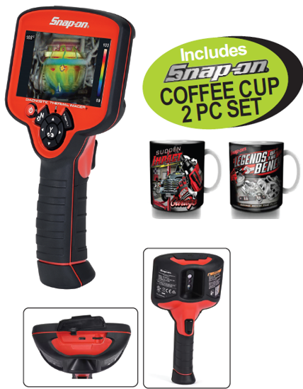Snap-on Diagnostic Thermal Imager Plus (XXNOV250) with Free Coffee Cup Set