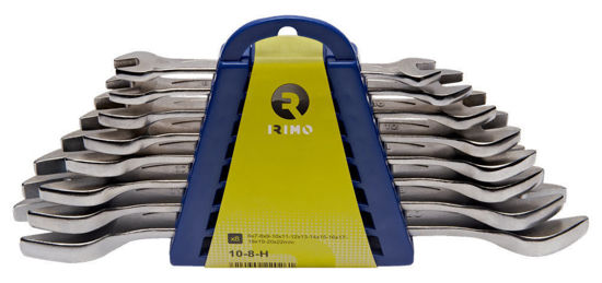 Irimo - IR10-8-H - Double Open End Spanner Set 6-22mm; 8Pc